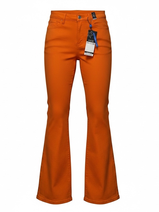 Vibrant Denim - Vibrant MIU Bootcut Orange Soft Jeans with Tag